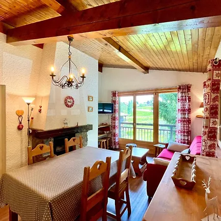 Ski-inski-out With Balcony In Combloux